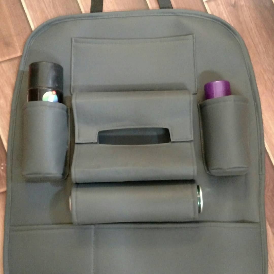 Car back seat organizer