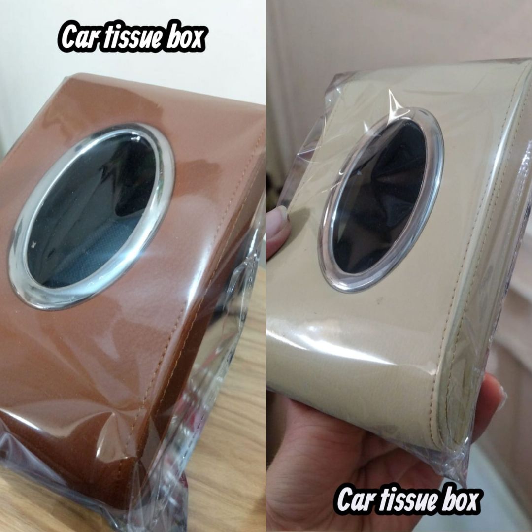 Car tissue box