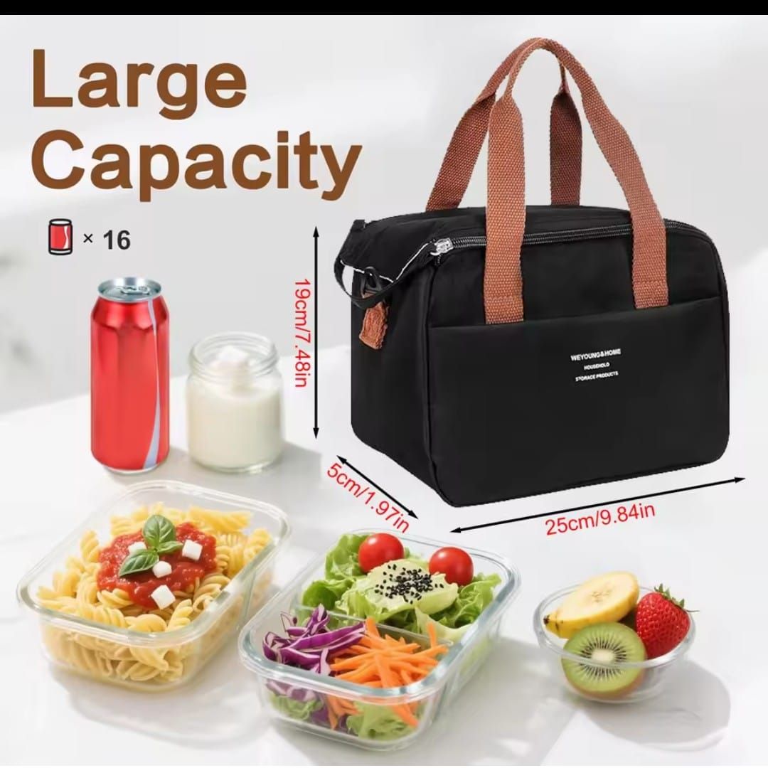 Stylish Insulated Lunch Bag Purse